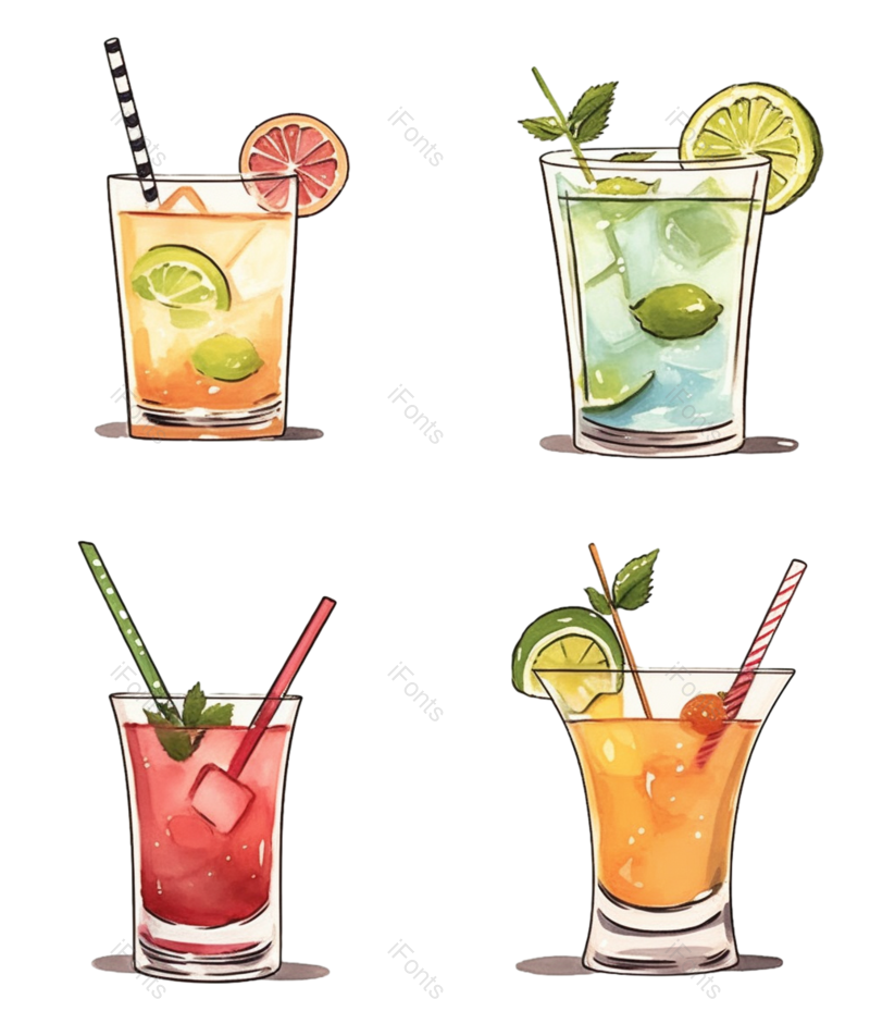 夏天图片,甜品元素,设计元素PNG,冰块免抠素材